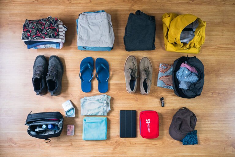 pack light for international travel